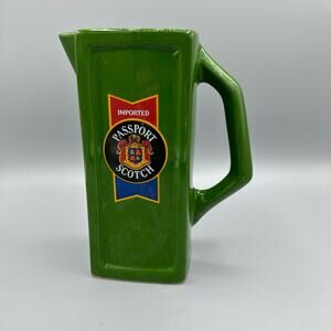 Vintage Whisky Jug Passport Scotch American Back Stamp Calvert Distillers Co. NY